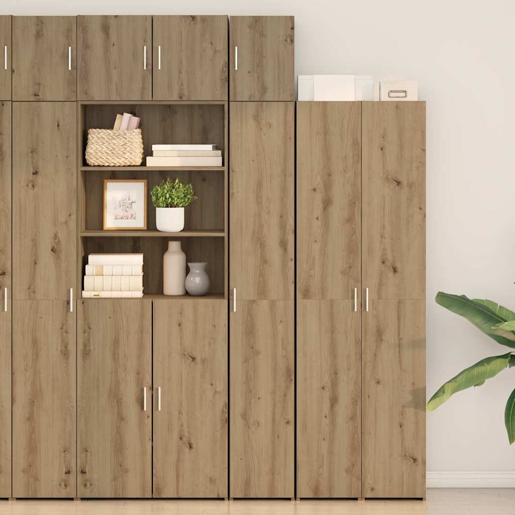 Opbevaringsskab med hylder Artisan-eg 30 x 42,5 x 225 cm