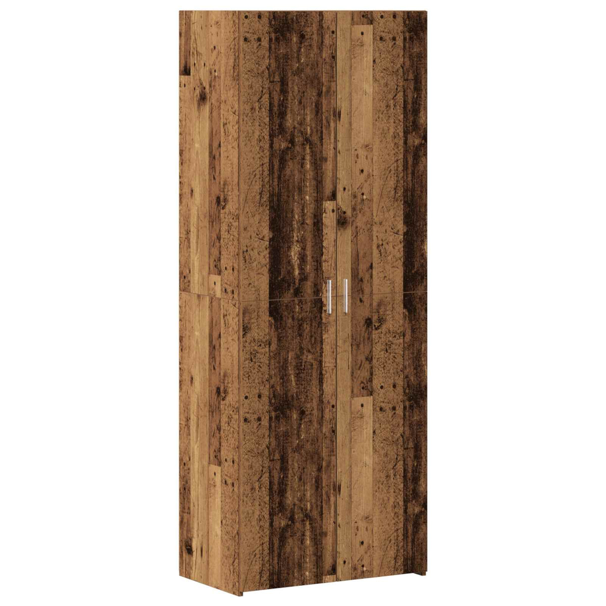 Opbevaringsskab 2 stk. Gammelt træ 70 x 42,5 x 185 cm