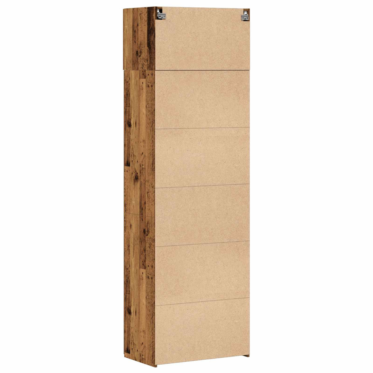 Opbevaringsskab 2 stk. Gammelt træ 70 x 42,5 x 185 cm