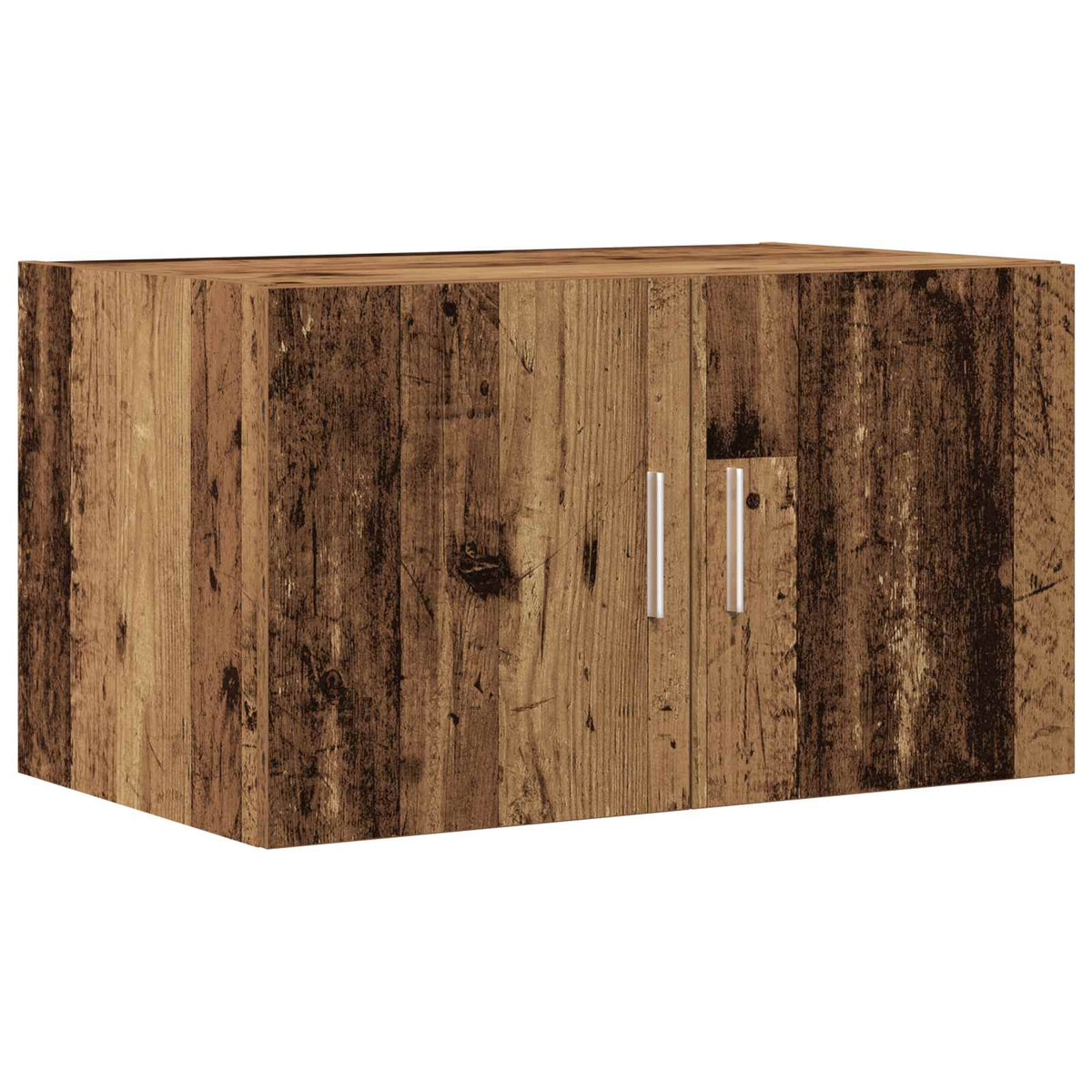 Opbevaringsskab 2 stk. Gammelt træ 70 x 42,5 x 225 cm