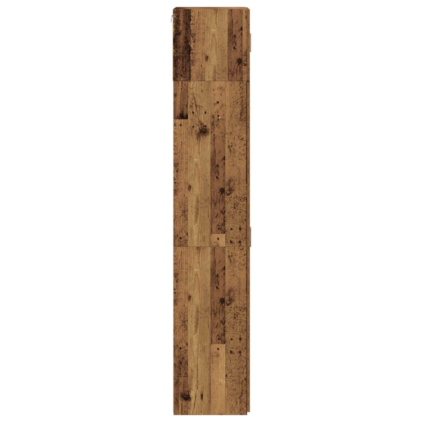 Opbevaringsskab 2 stk. Gammelt træ 70 x 42,5 x 225 cm