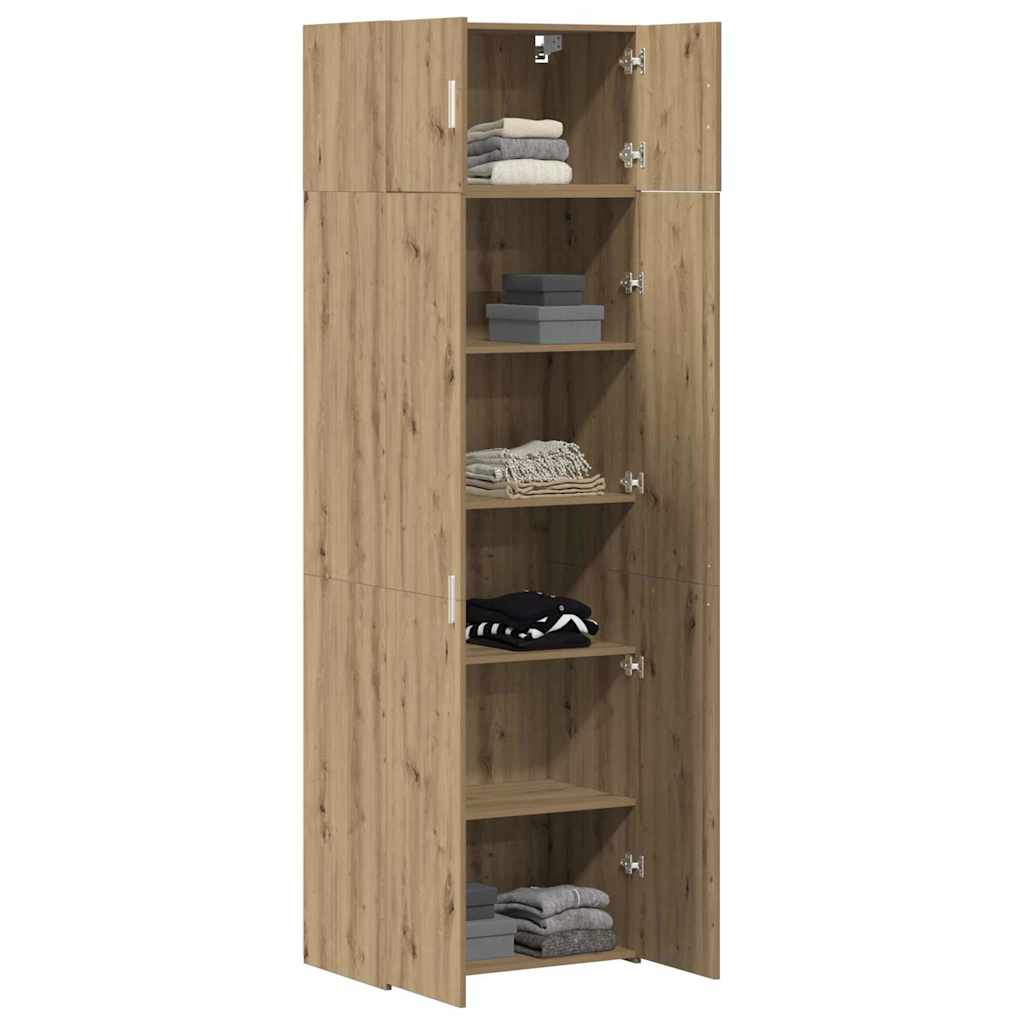 Opbevaringsskab 2 stk. Artisan Egetræ 70 x 42,5 x 225 cm