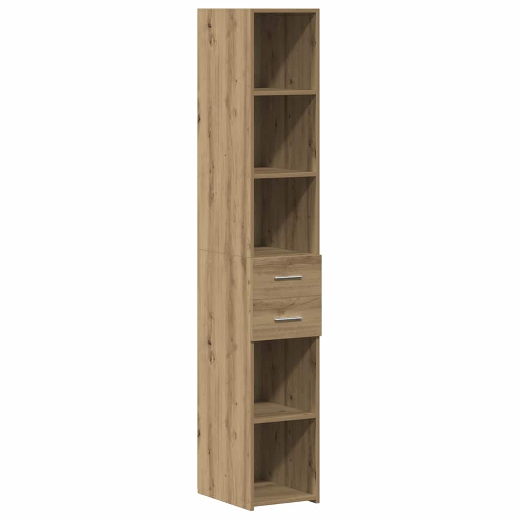 Opbevaringsskab 2 stk. Artisan Egetræ 30 x 42,5 x 225 cm