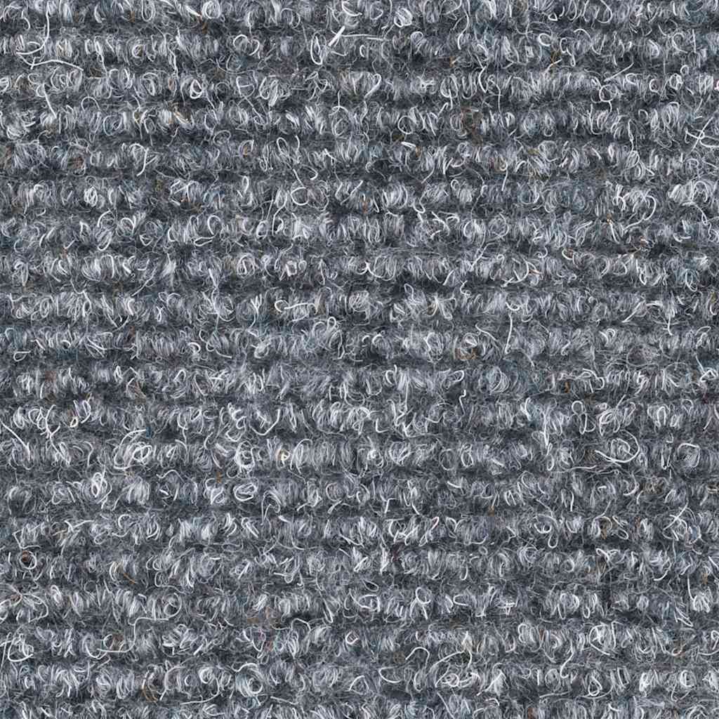 trappemåtter selvklæbende 20 stk. 65x21x4 cm lysegrå halvrunde store