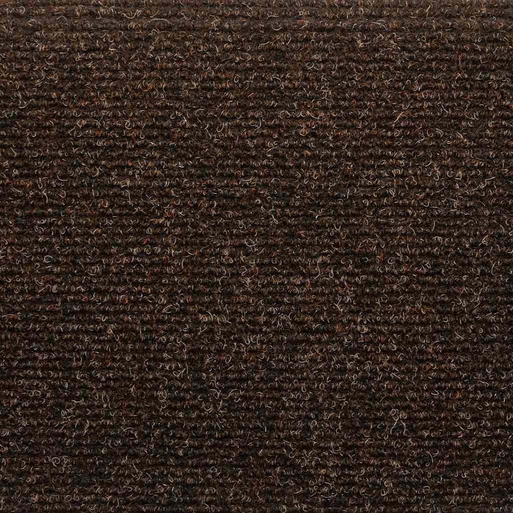 trappemåtter selvklæbende 20 stk. 65x21x4 cm brune halvrunde store