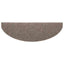 trappemåtter selvklæbende 20 stk. 65x21x4 cm beige halvrunde store
