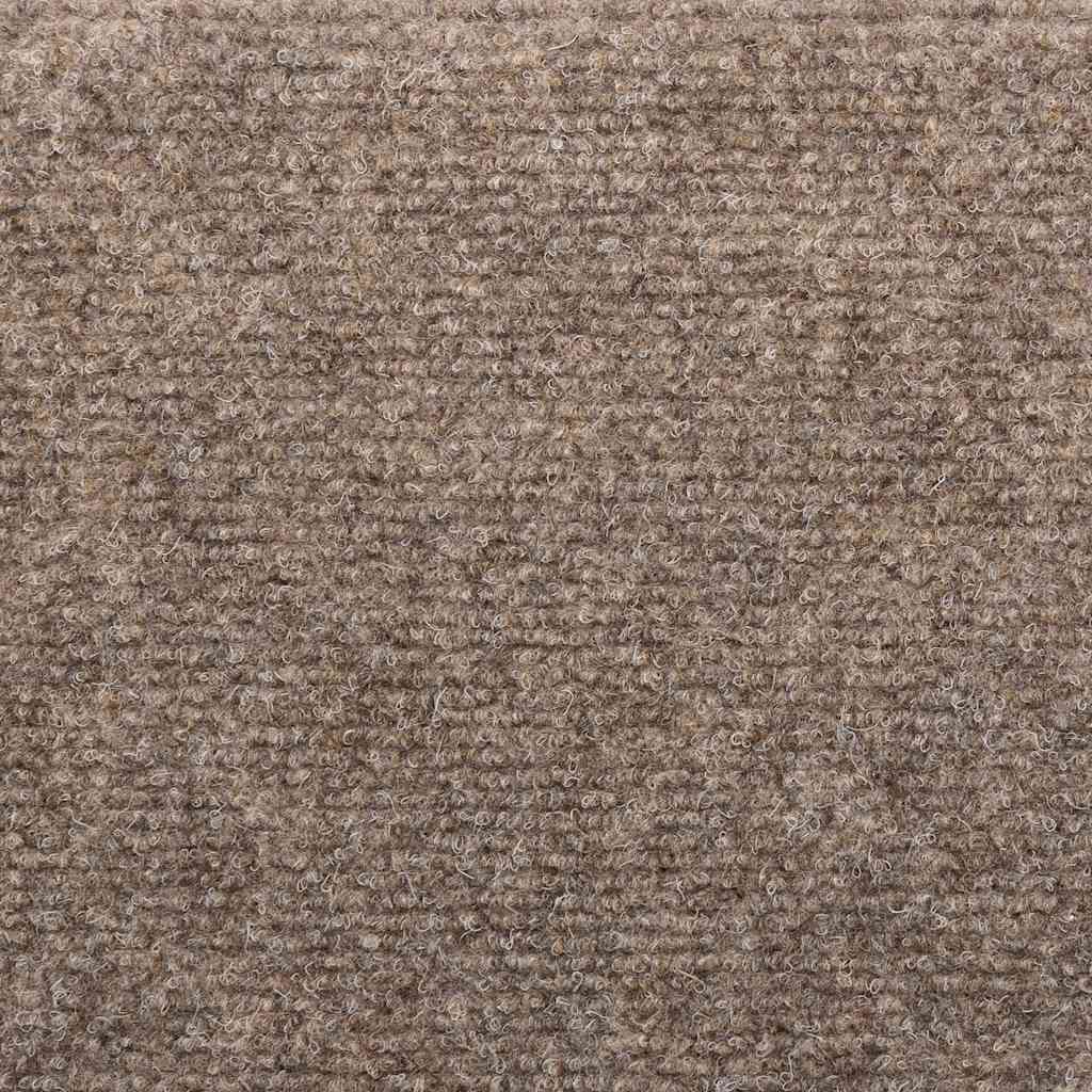 trappemåtter selvklæbende 20 stk. 65x21x4 cm beige halvrunde store