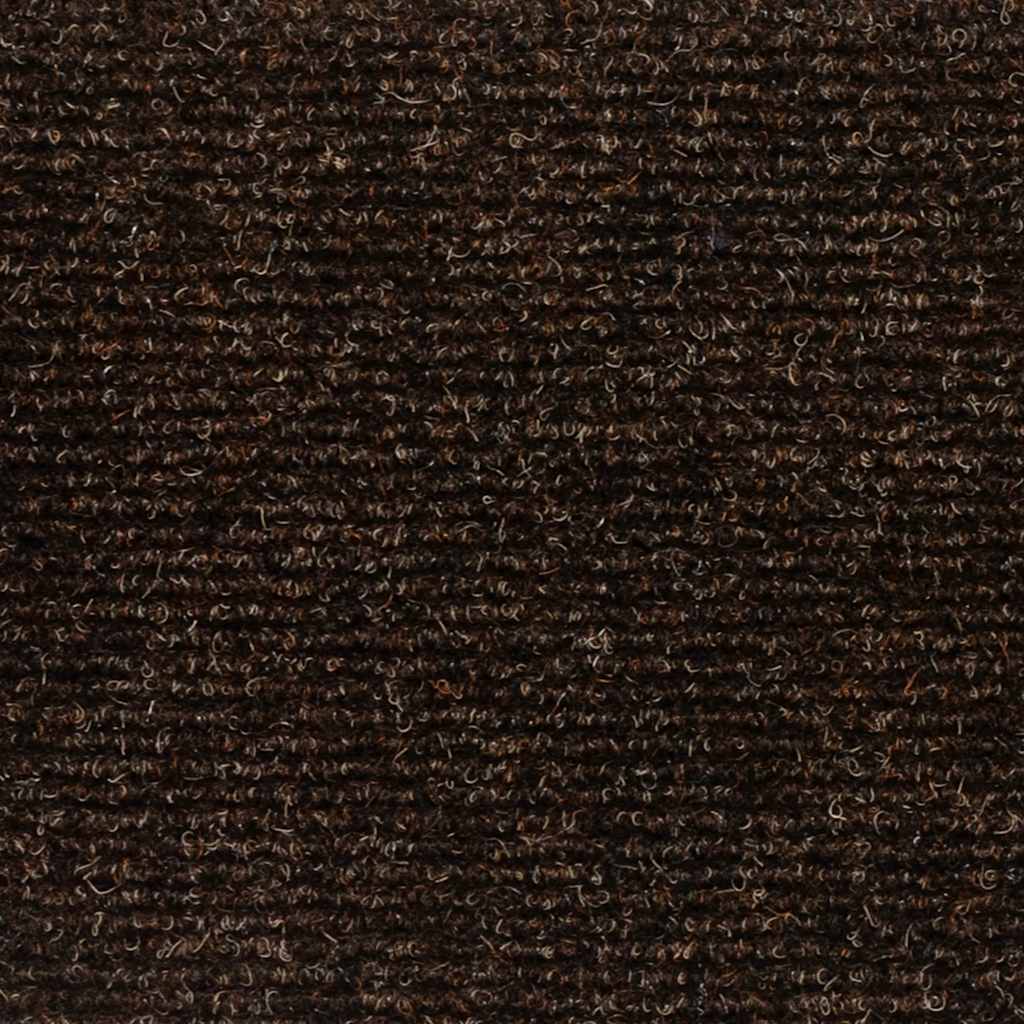 trappemåtter selvklæbende 20 stk. 56x17x3 cm brune halvrunde