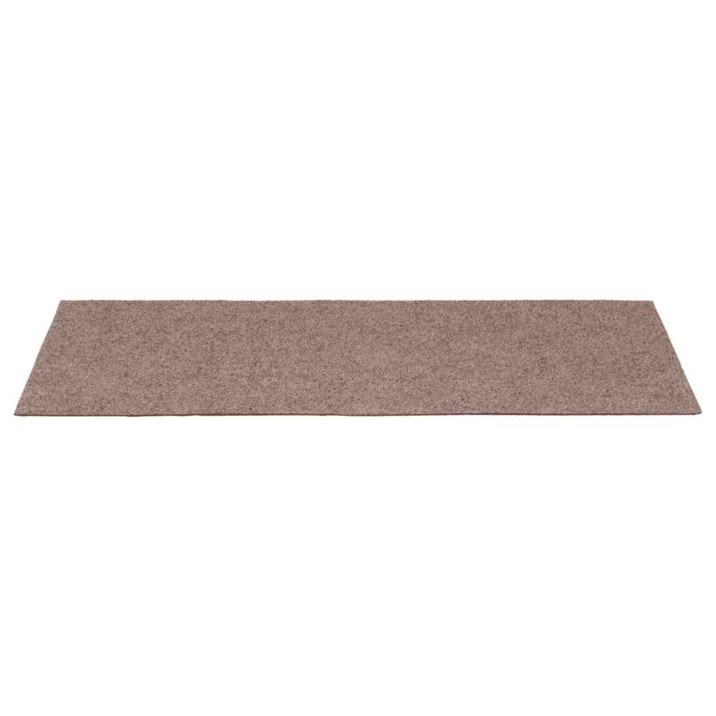 trappemåtter selvklæbende 30 stk. 60x25 cm lysebrune rektangulære