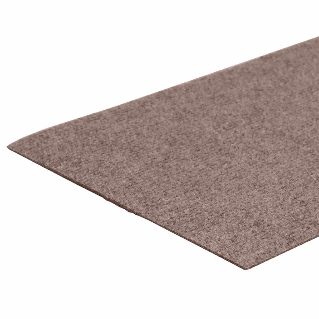 trappemåtter selvklæbende 30 stk. 60x25 cm lysebrune rektangulære