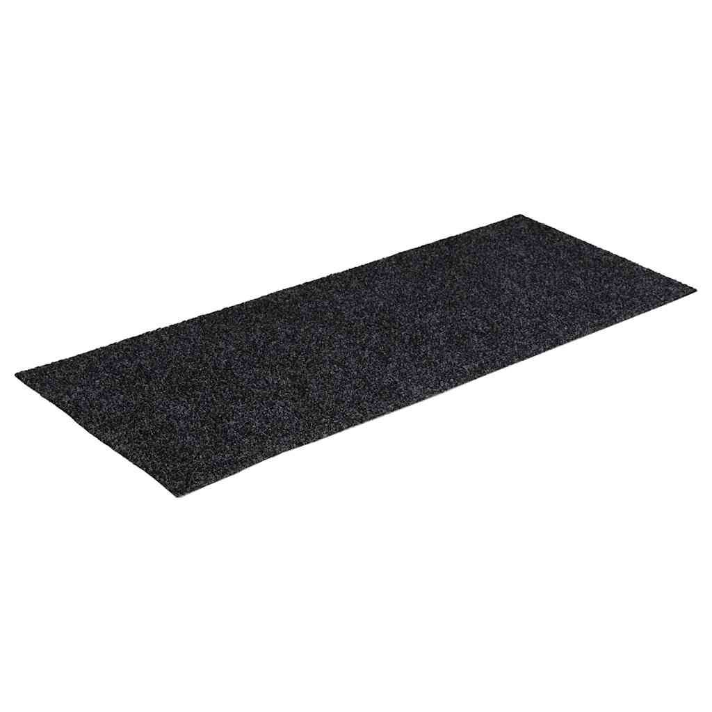 trappemåtter selvklæbende 30 stk. 60x25 cm mørkegrå rektangulære