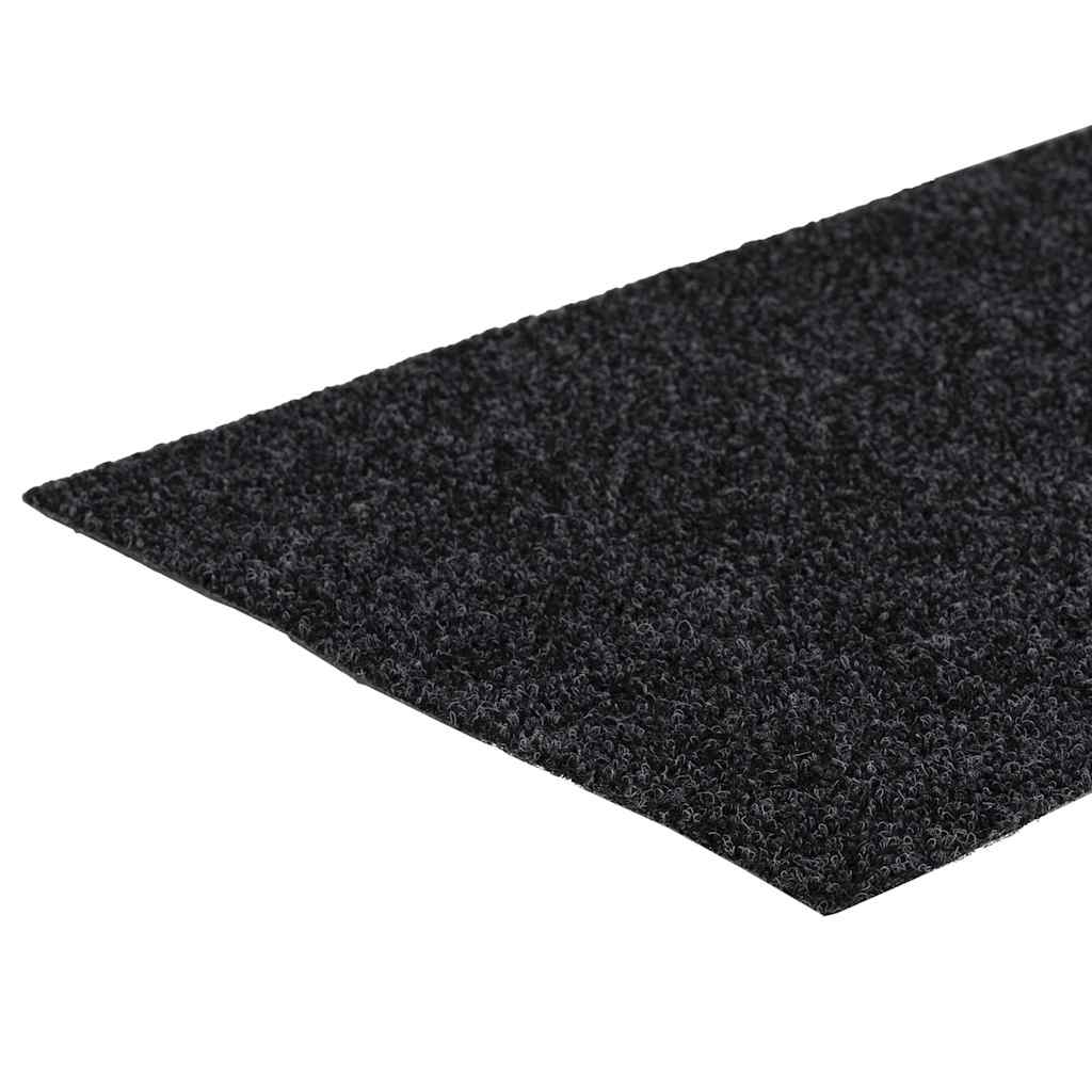 trappemåtter selvklæbende 30 stk. 60x25 cm mørkegrå rektangulære