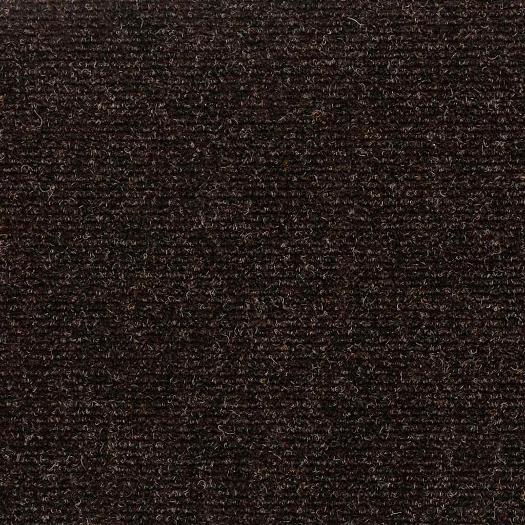 trappemåtter selvklæbende 30 stk. 60x25 cm mørkebrune rektangulære