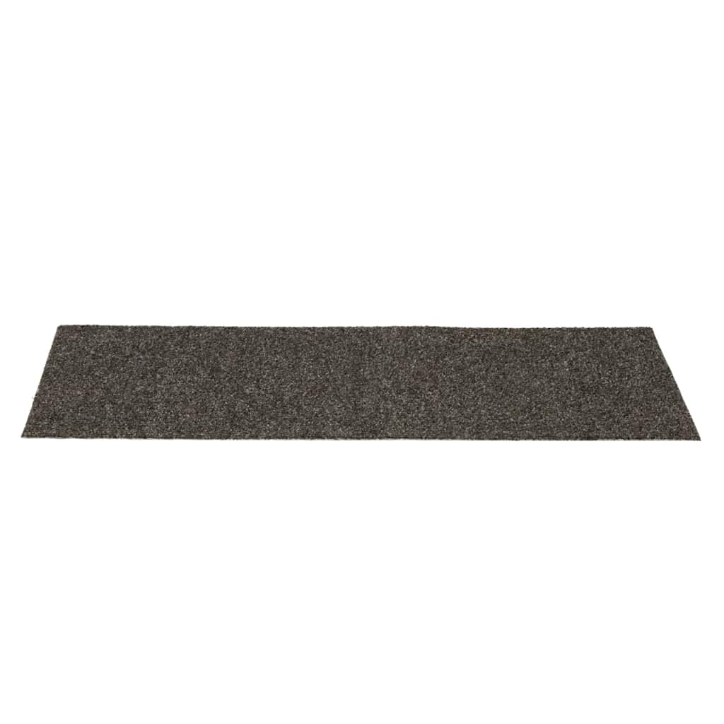trappemåtter selvklæbende 30 stk. 60x25 cm antracit rektangulære