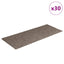 trappemåtter selvklæbende 30 stk. 60x25 cm beige rektangulære