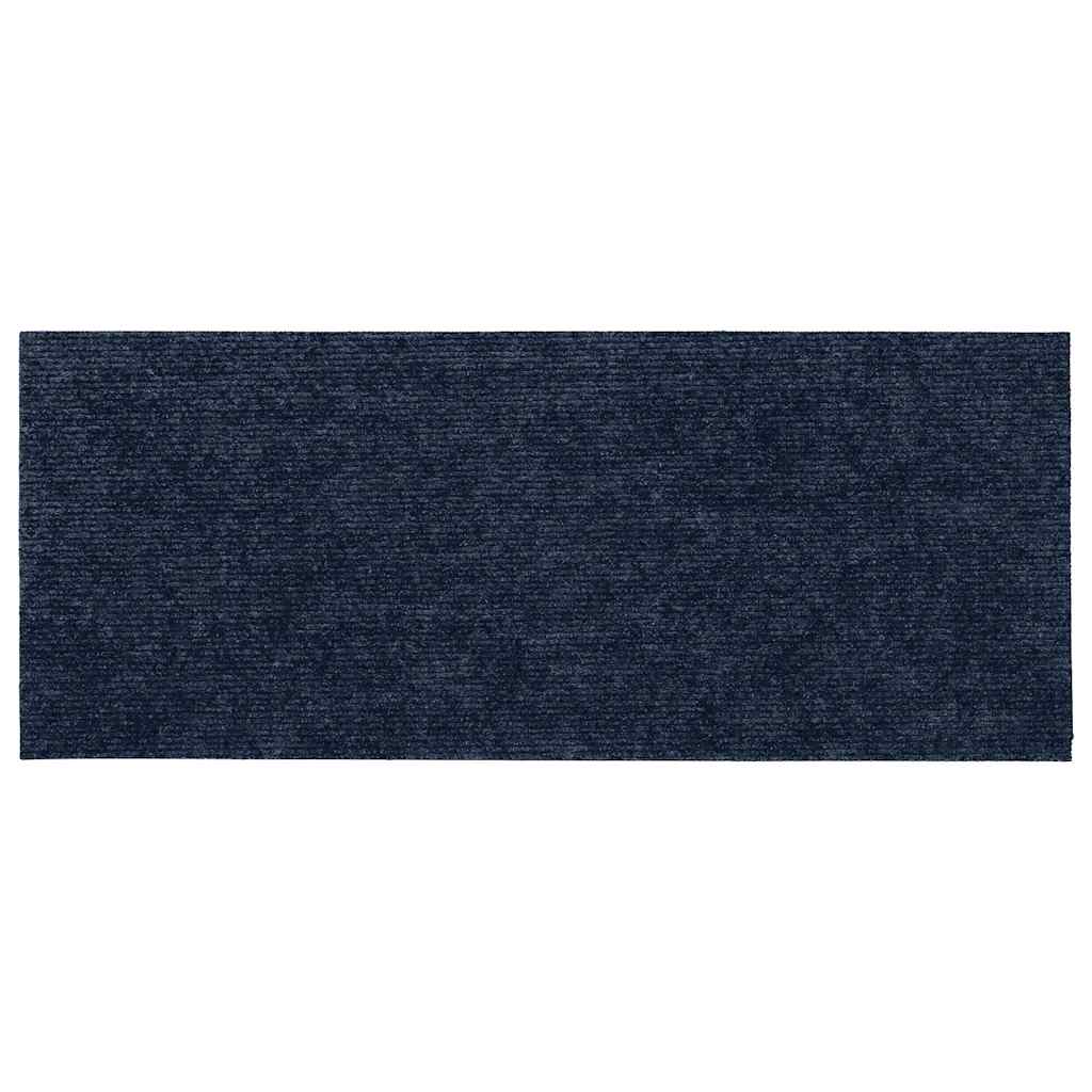 trappemåtter selvklæbende 30 stk. 60x25 cm marineblå rektangulære