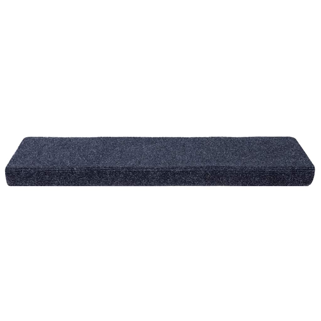trappemåtter selvklæbende 20 stk. 65x21x4 cm antracit rektangulær kant