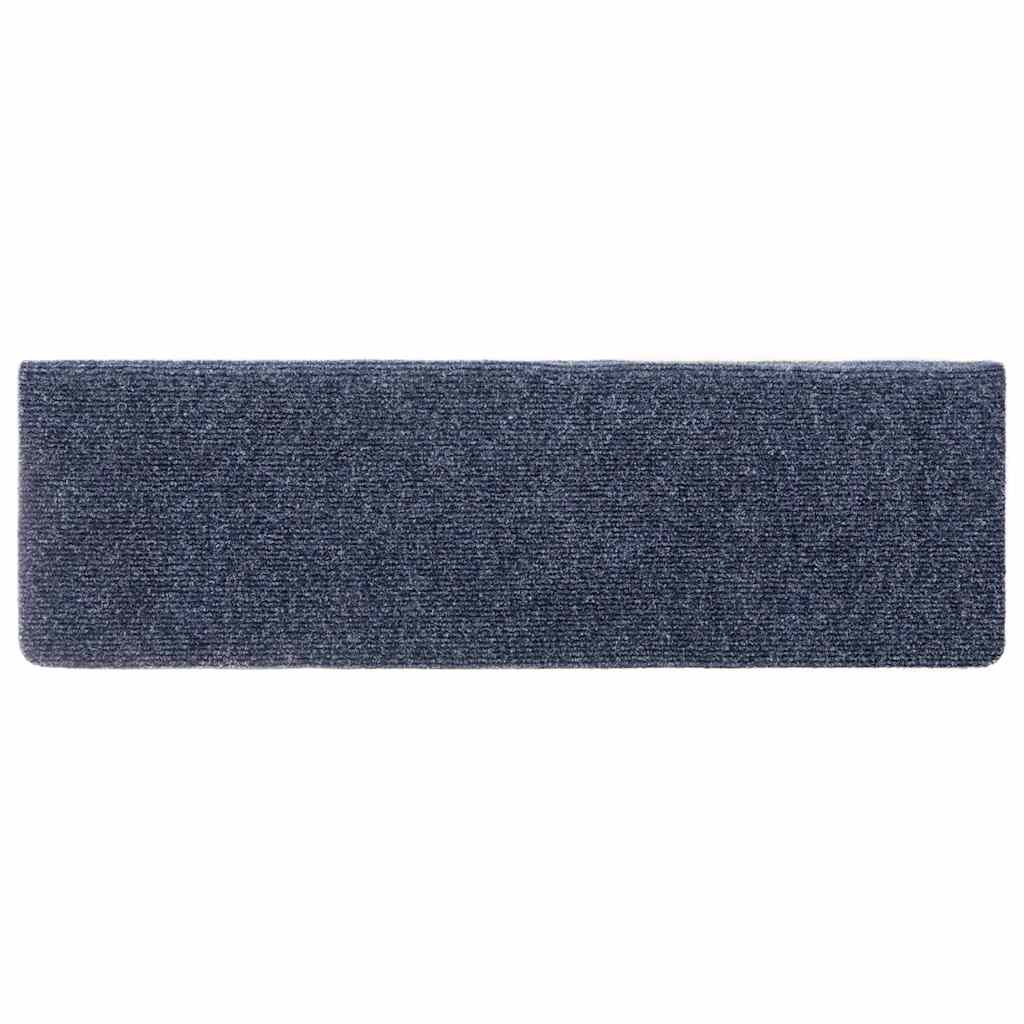 trappemåtter selvklæbende 20 stk. 65x21x4 cm antracit rektangulær kant