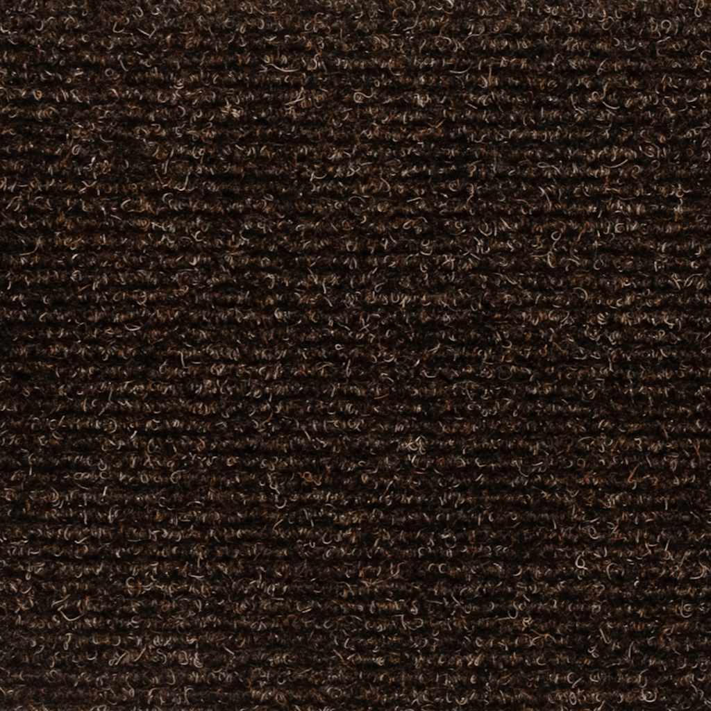 trappemåtter selvklæbende 30 stk. 76x20 cm brune rektangulære