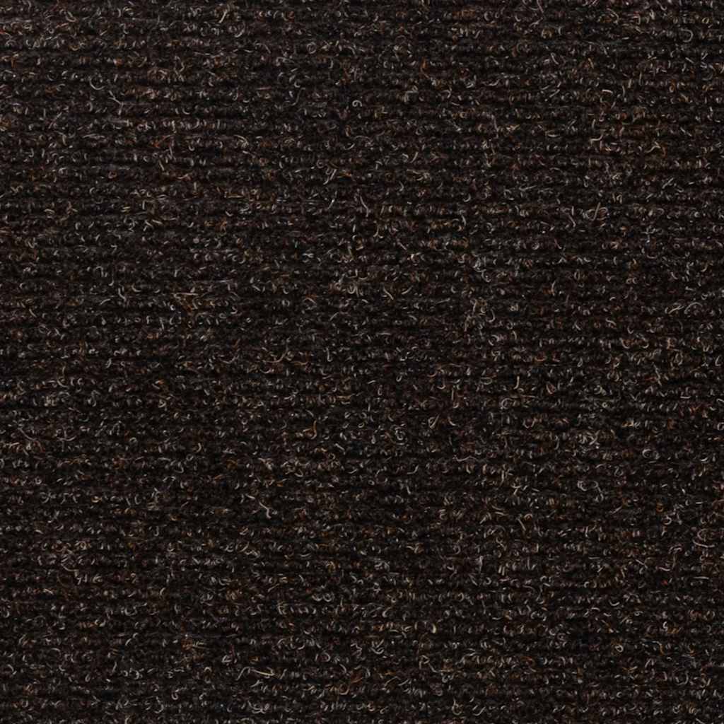 trappemåtter selvklæbende 30 stk. 76x20 cm mørkebrune rektangulære