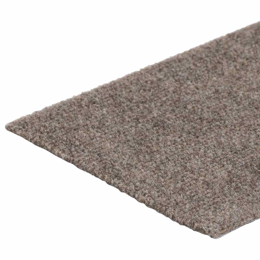 trappemåtter selvklæbende 30 stk. 76x20 cm beige rektangulære