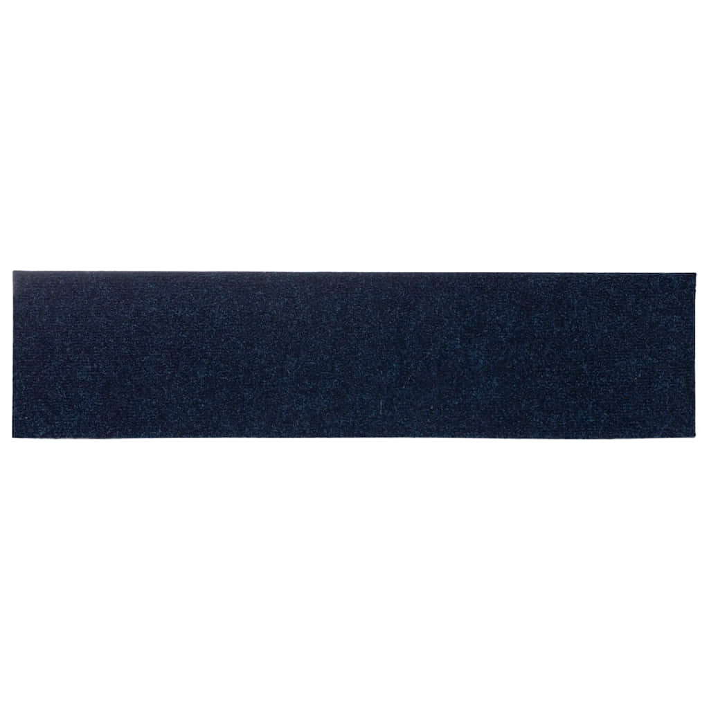 trappemåtter selvklæbende 30 stk. 76x20 cm marineblå rektangulære
