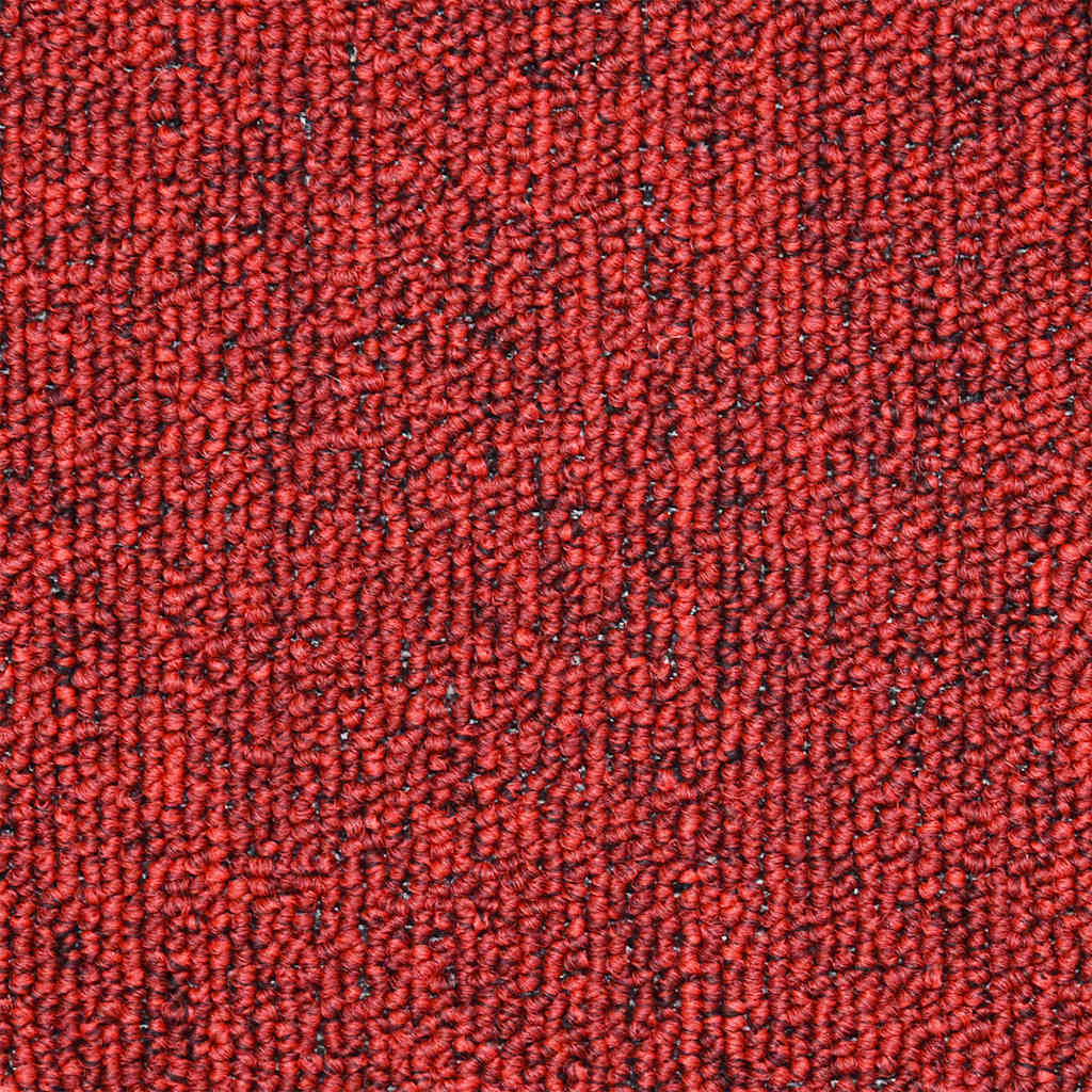 trappemåtter 30 stk. 56x17x3 cm rød halvrund