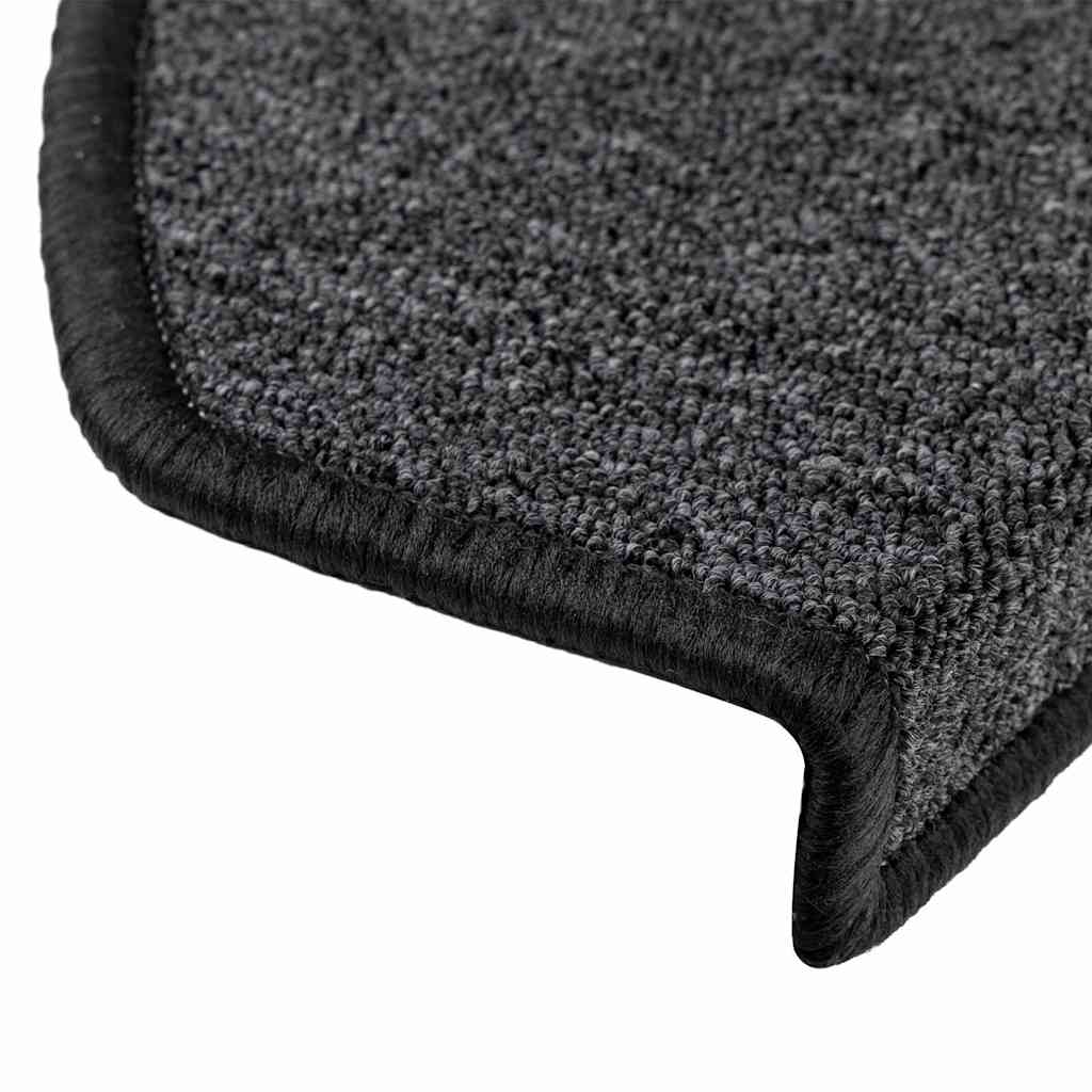 trappemåtter 30 stk. 65 x 24 x 4 cm antracit halvrund store