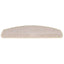 trappemåtter 30 stk. 65 x 24 x 4 cm taupe halvrund store