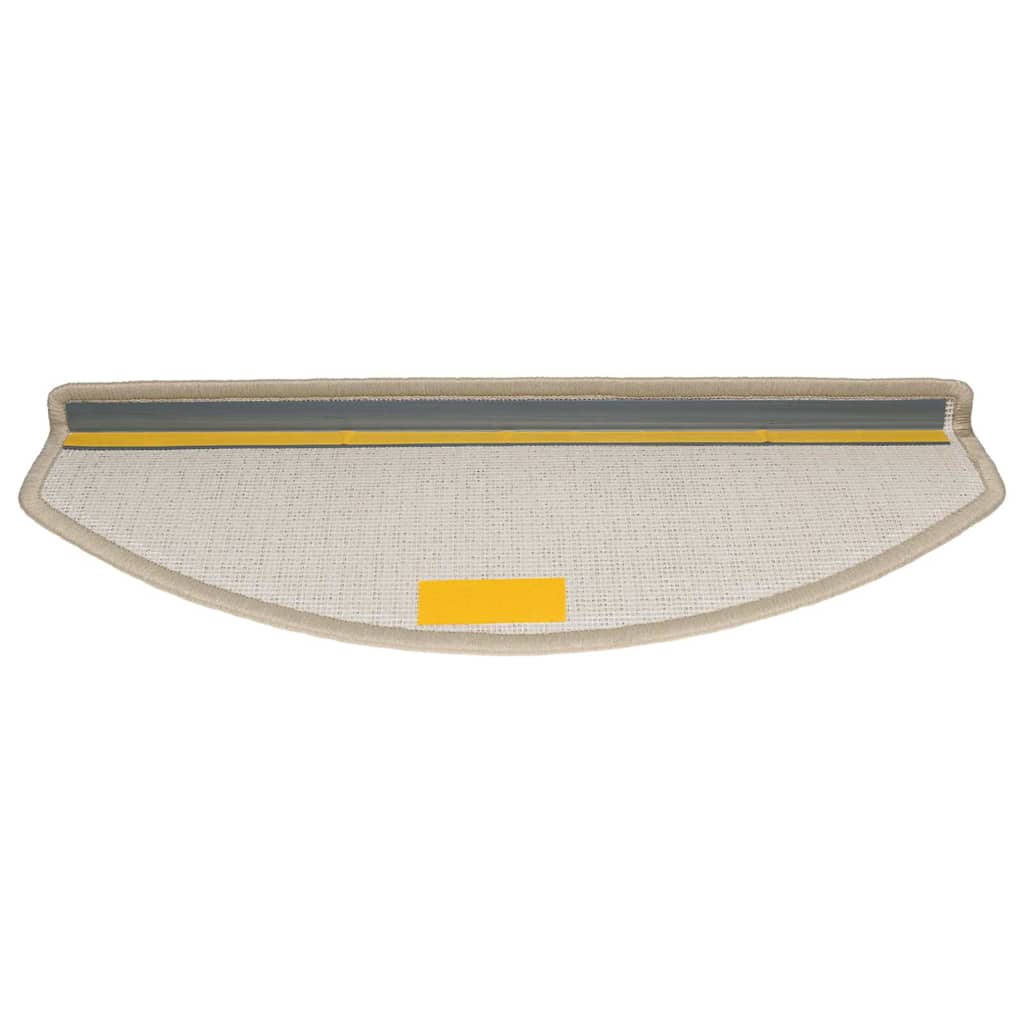 trappemåtter 30 stk. 65 x 24 x 4 cm taupe halvrund store