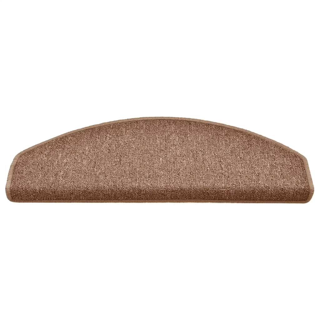 trappemåtter 30 stk. 65x24x4 cm brune halvrund store