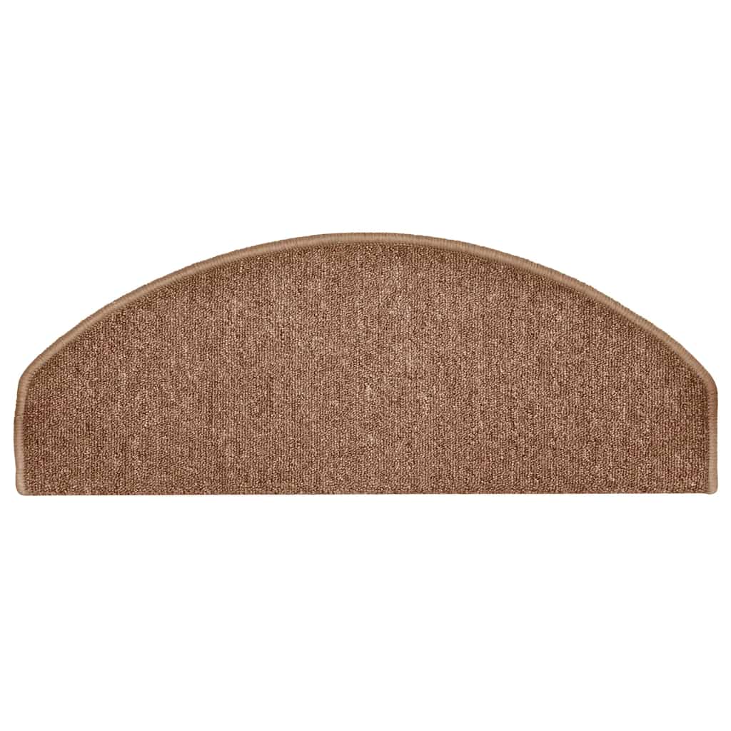 trappemåtter 30 stk. 65x24x4 cm brune halvrund store
