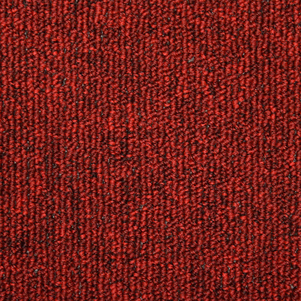 trappemåtter 30 stk. 65x21x4 cm rød rektangulær kant