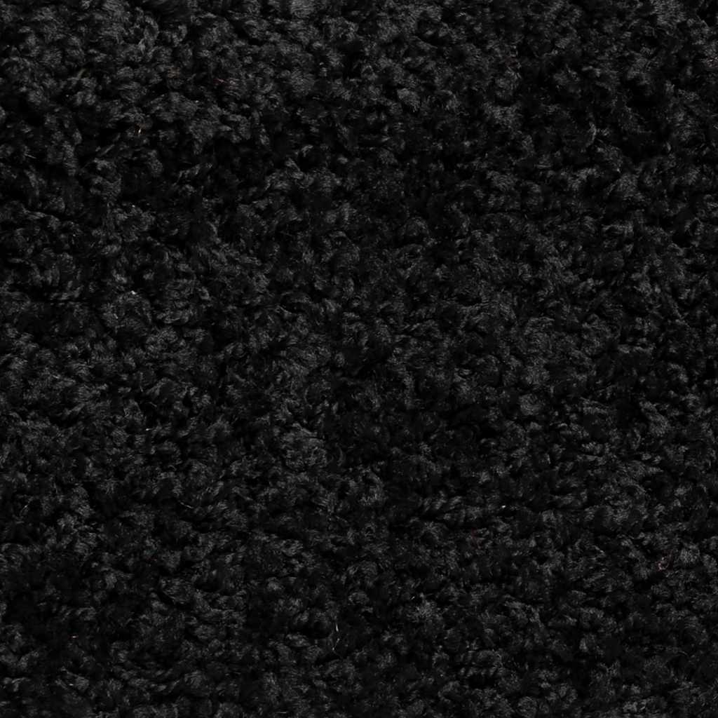 trappemåtter 30 stk. 56x17x3 cm sorte halvrunde