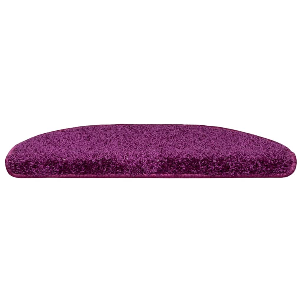 trappemåtter 30 stk. 65 x 21 x 4 cm violet halvrund stor