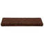 trappemåtter 20 stk. 65x21x4 cm brune rektangulære kanter