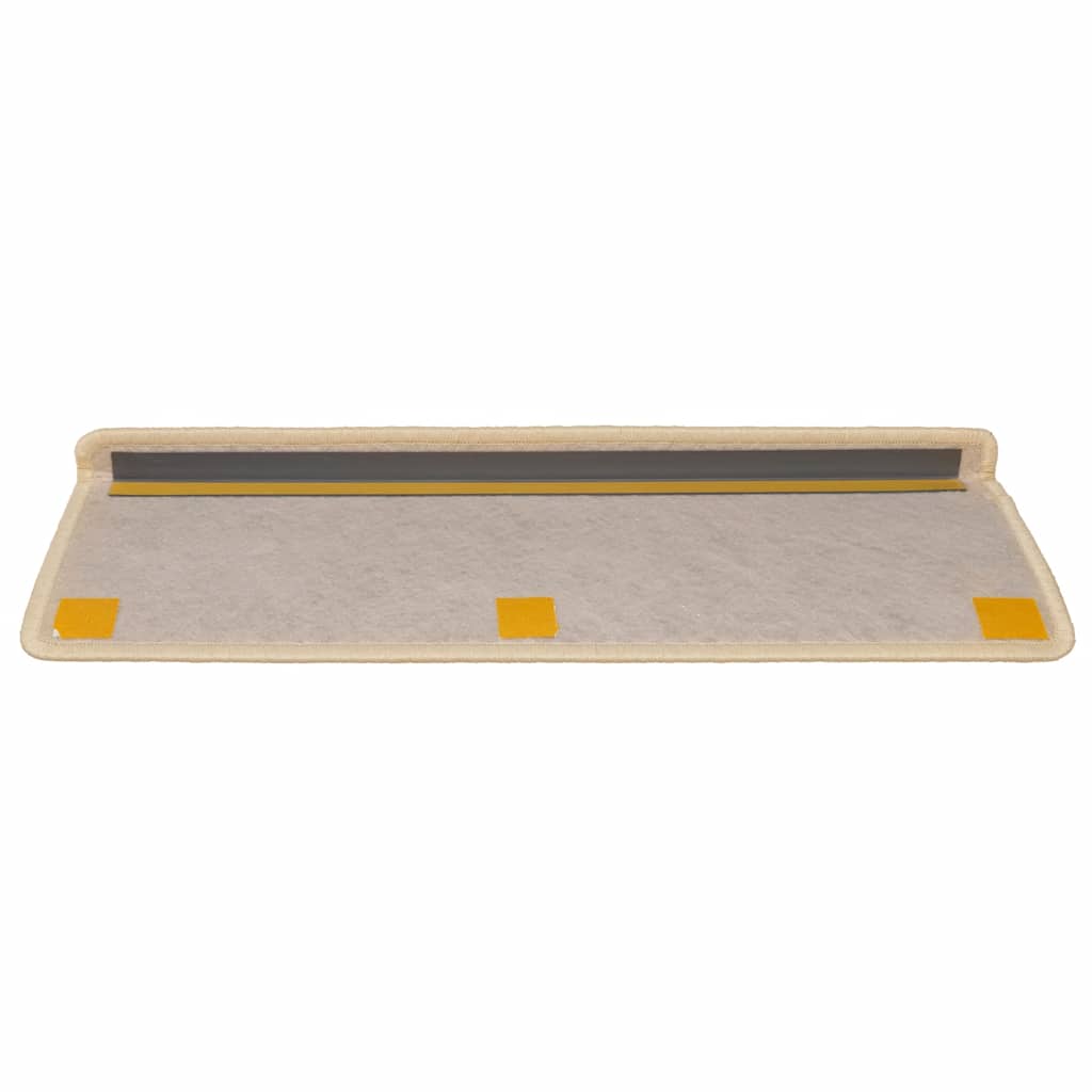 selvklæbende trappemåtter 30 stk. 65x21x4 cm sisal-look Berber