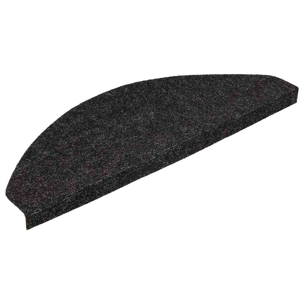 selvklæbende trappemåtter 20 stk. 65x22,5x3,5 cm antracitgrå