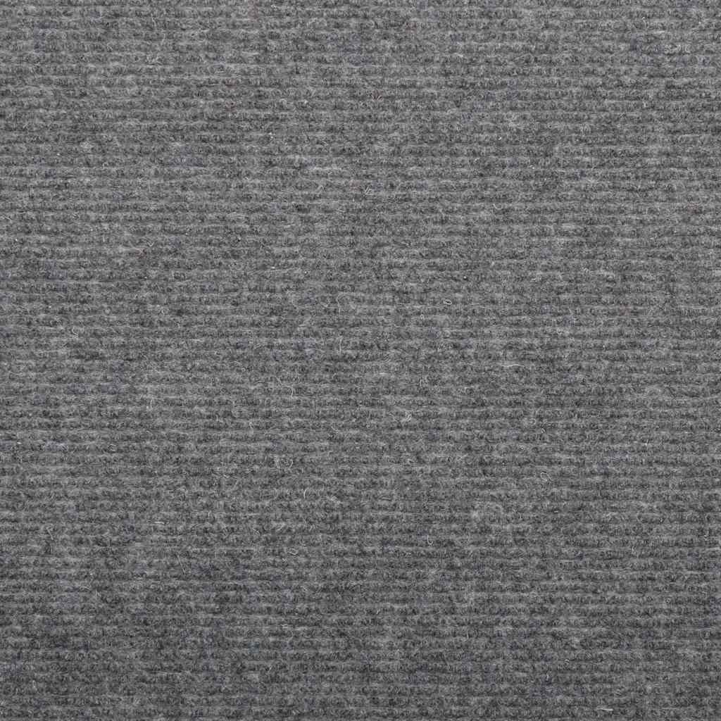 selvklæbende trappemåtter 20 stk. 65x22,5x3,5 cm grå