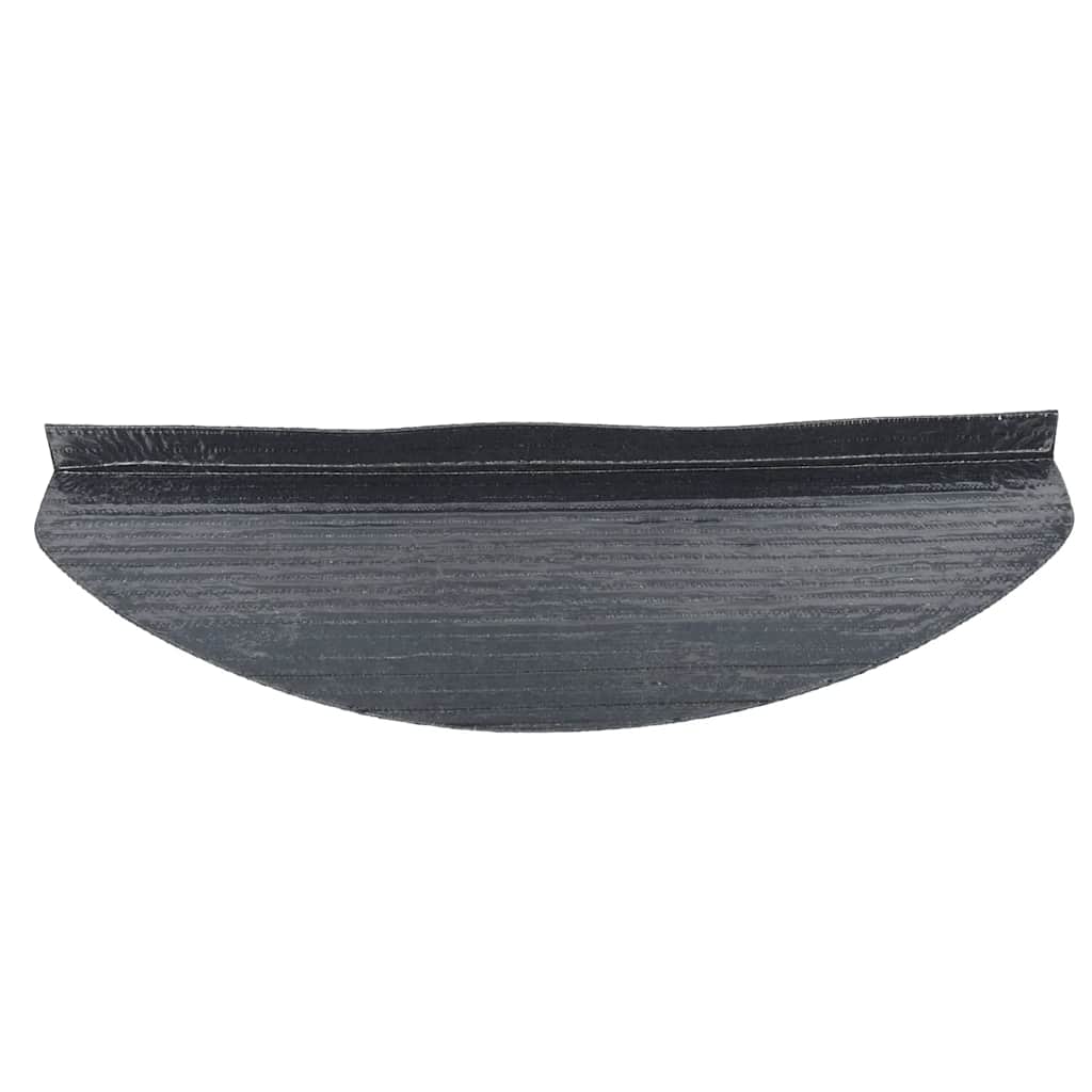 selvklæbende trappemåtter 30 stk. 65x22,5x3,5 cm grå
