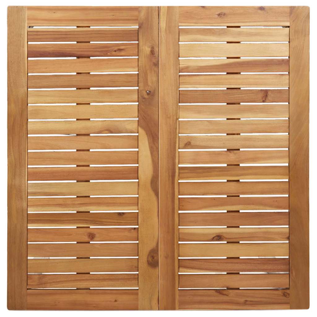 Udendørs spise sæt 3 stk. 90 x 90 x 75 cm
