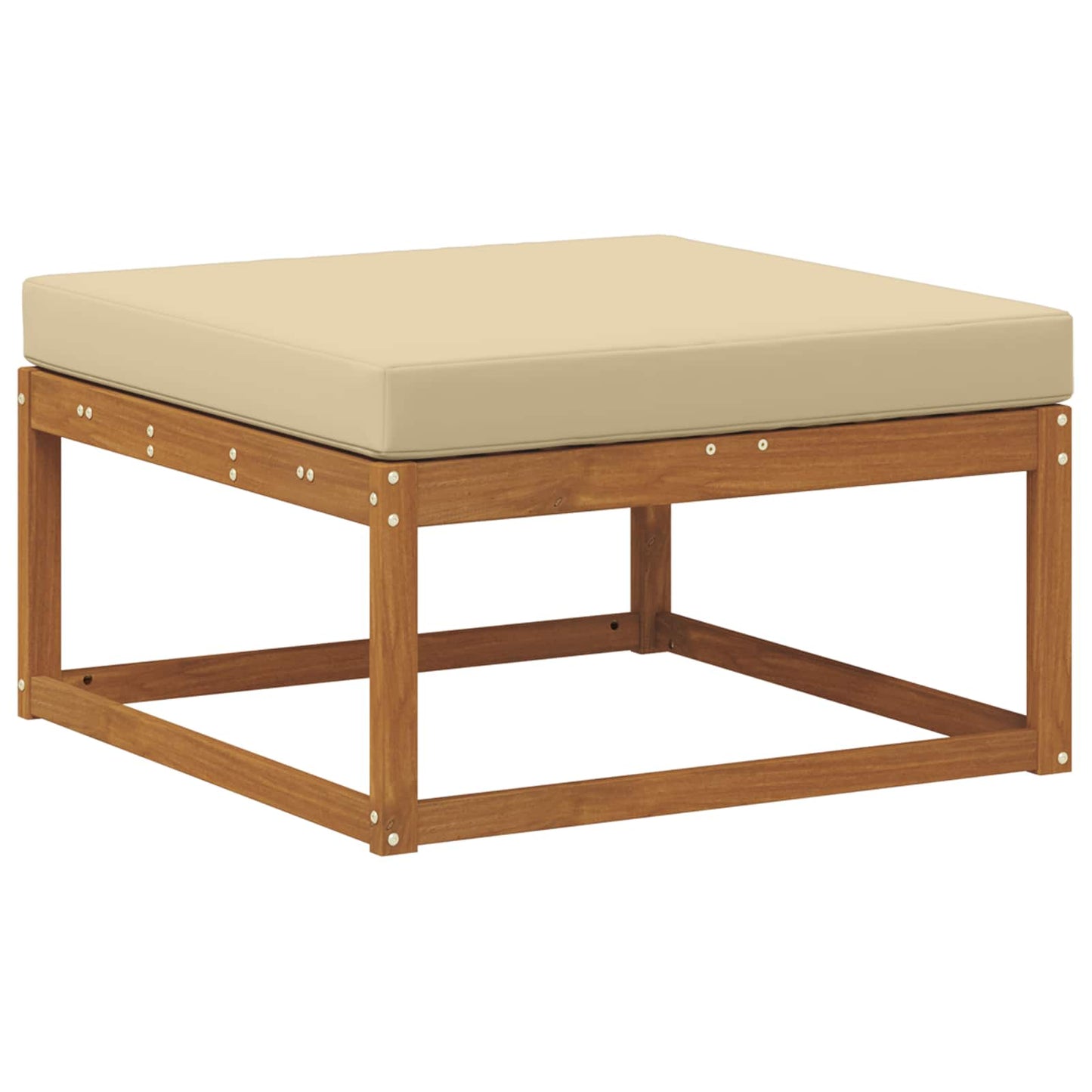 Udendørs sofagruppe 6 stk. Naturlig og Beige