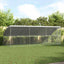Hønsebur med 1 dør 3 stk. Sølv 600x200x200cm Galvaniseret stål