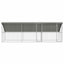 Hundehus 3 stk. Sølv 6 x 2 x 2 m Galvaniseret stål