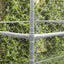 Hundehus 3 stk. Sølv 6 x 2 x 2 m Galvaniseret stål