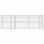 Hundehus 3 stk. Sølv 6 x 2 x 2 m Galvaniseret stål