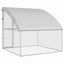 Hønsebur Sølv 2 x 2 x 2 m Galvaniseret stål