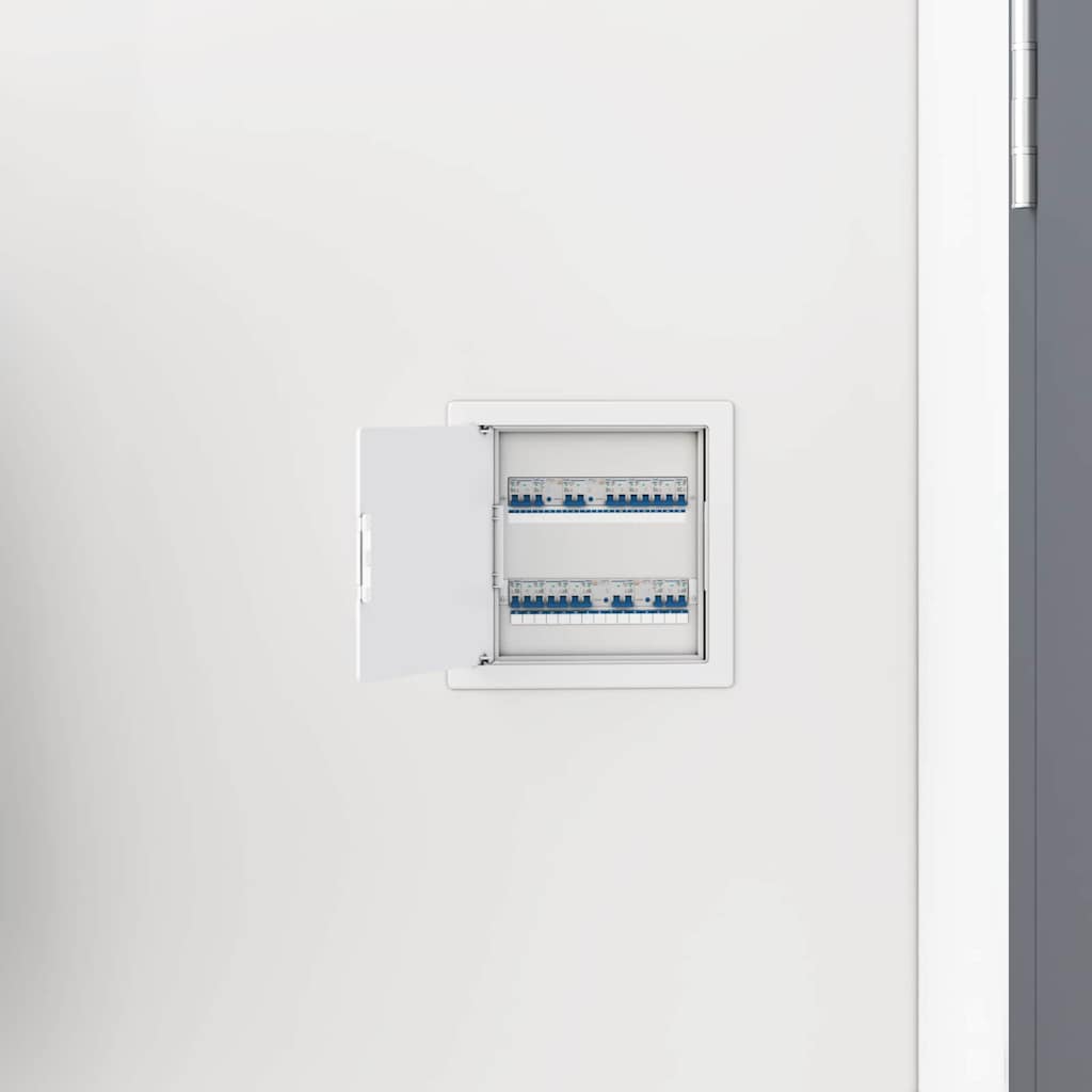Adgangspaneler 2 stk. Hvid 15 x 15 cm ABS Plastik