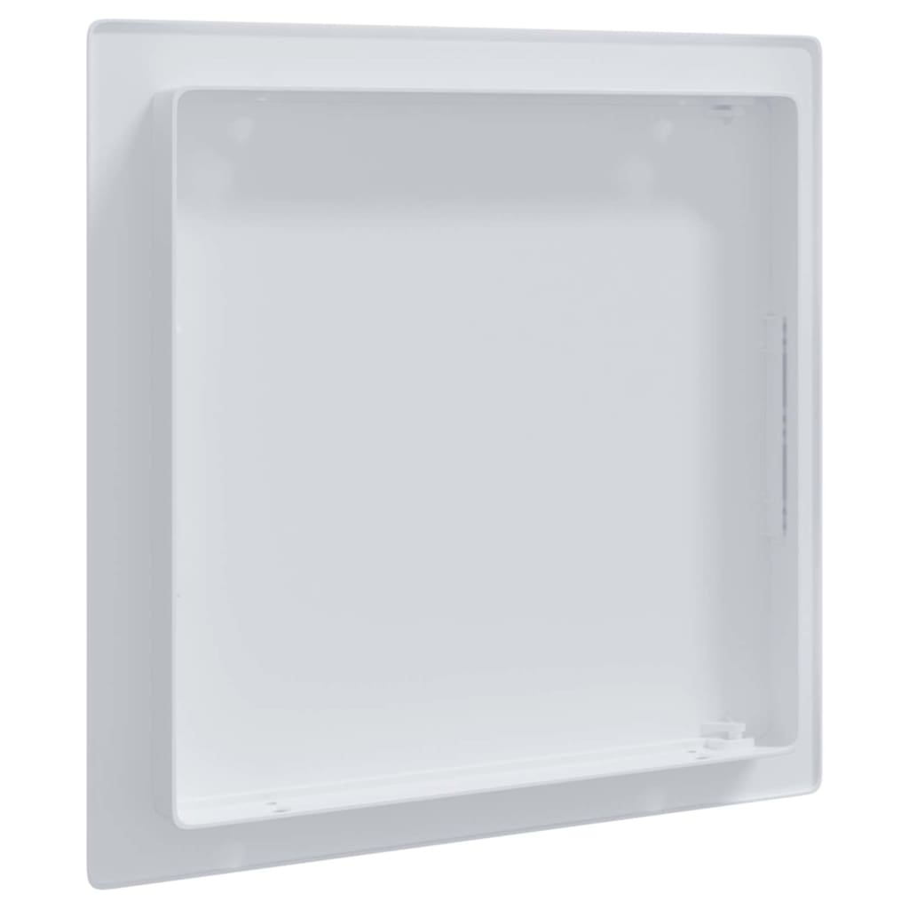 Adgangspaneler 2 stk. Hvid 15 x 15 cm ABS Plastik