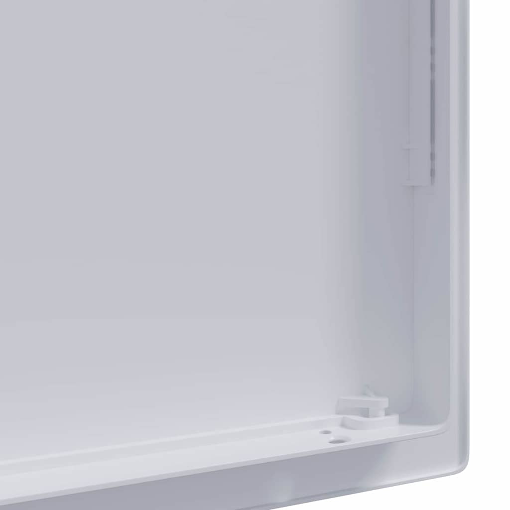 Adgangspaneler 2 stk. Hvid 20 x 20 cm ABS Plastik